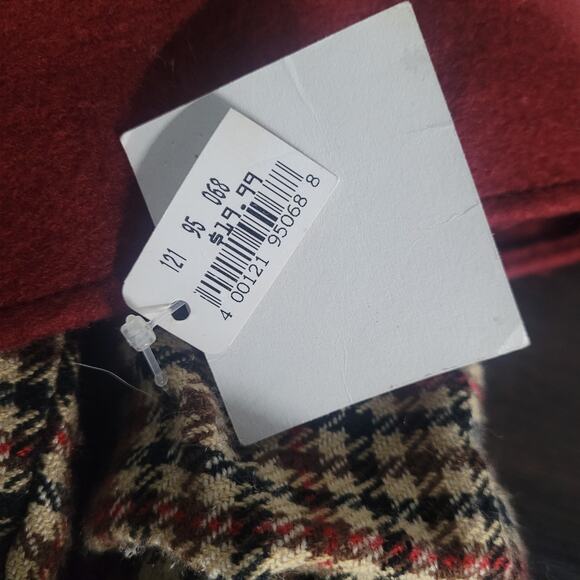 St. Nicholas Square Santa Doll Folk Art Rustic Yarn Beard Holiday 18" Primitive - Picture 9 of 13